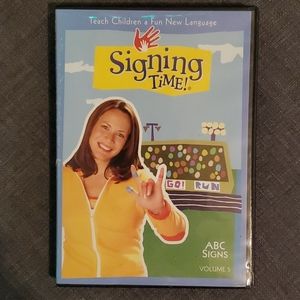 Signing Time ABC Signs Volume 5